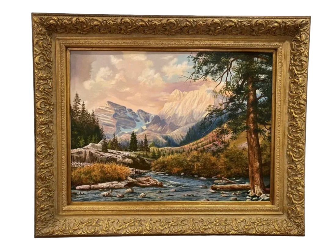 Maurice Green - Fall in the Rocky Mountains 1990 30" x 40"