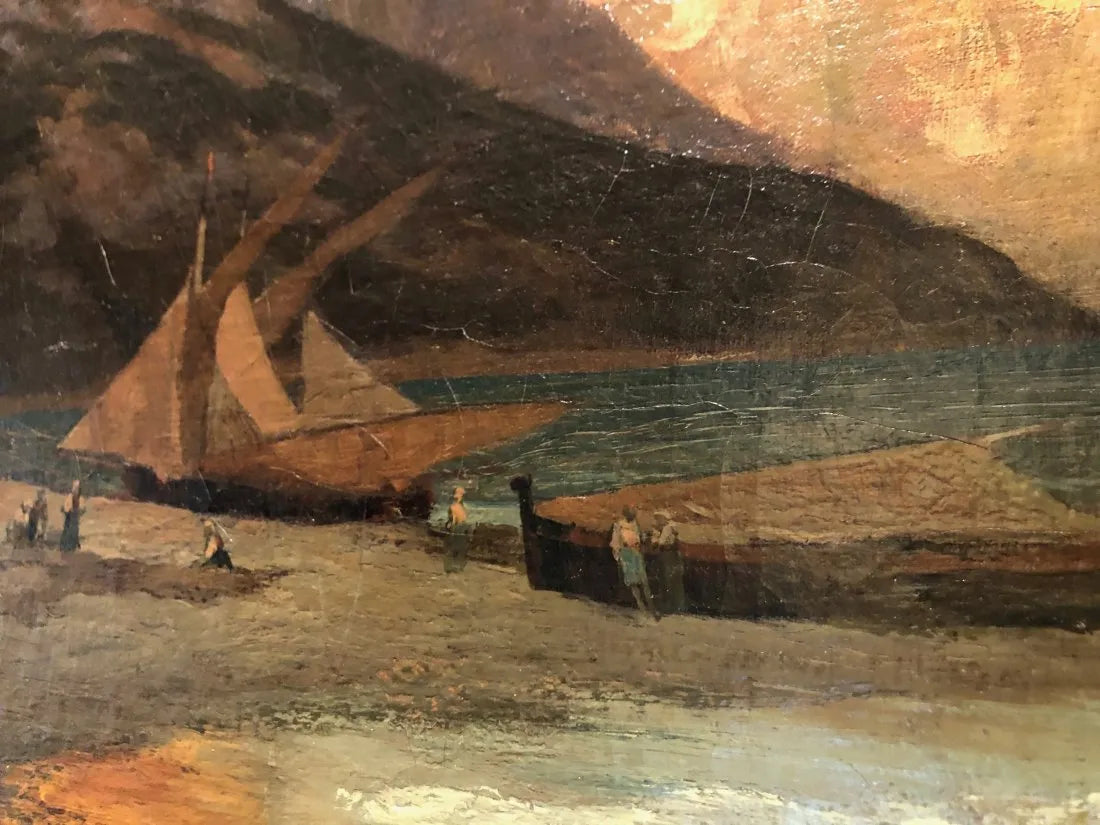 Henry Francois Farny - The Cove 1867-1870 24.5" x 34.25"