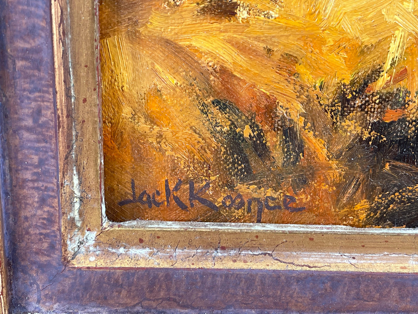 Jack Koonce - Kingfisher Creek 14" x 11"