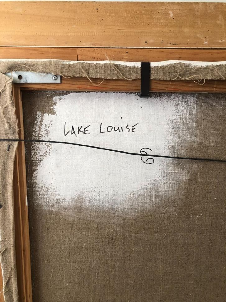 Lyle Tayson Sr. - Lake Louise 36" x 48"