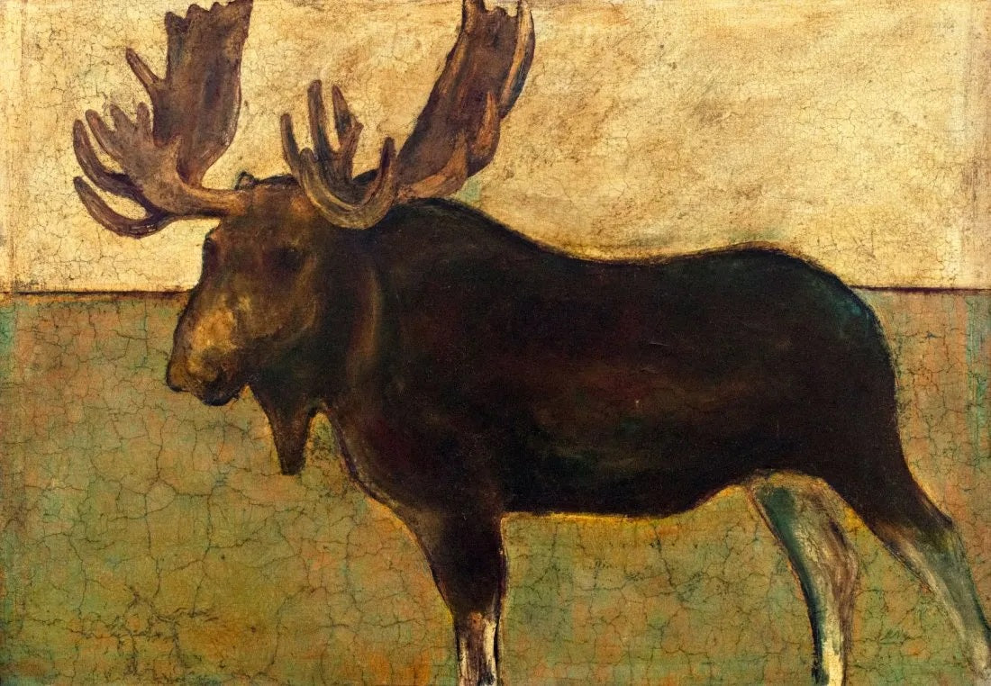 Carlos Machado - Moose 42" x 60"