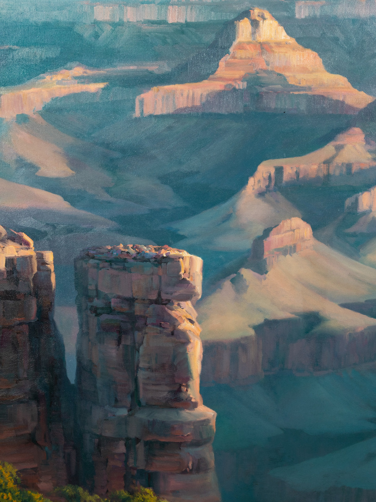 Charles H. Pabst - Moran Point - Grand Canyon 60" x 96"