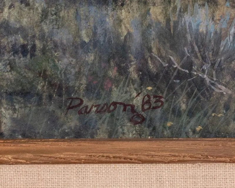 Del Parson - Mountain Camp 1983 12" x 24"
