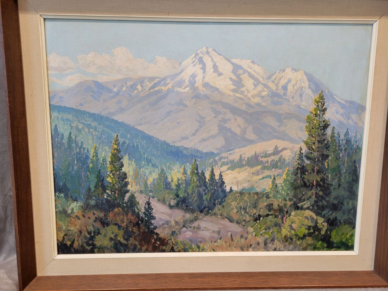 Carl Sammons - Mountain Landscape 18" x 24"