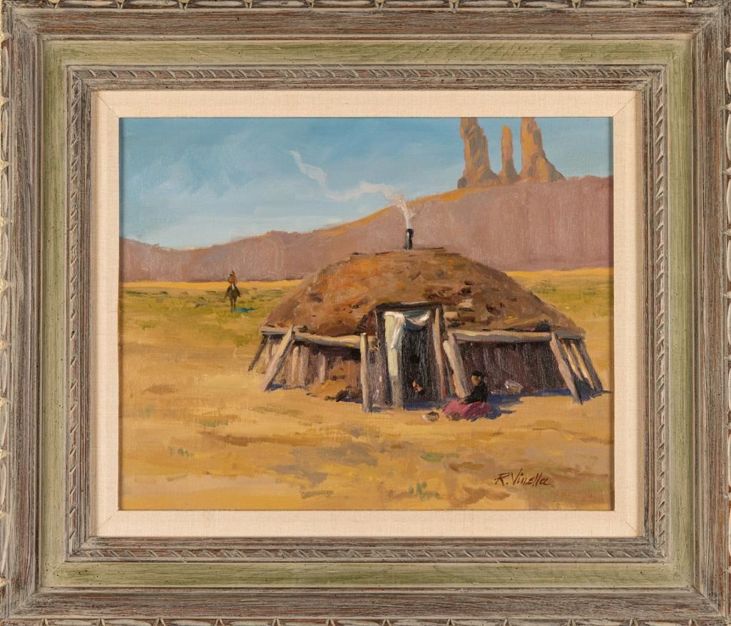 Ray Vinella - Navajo Visitor 16" x 20"