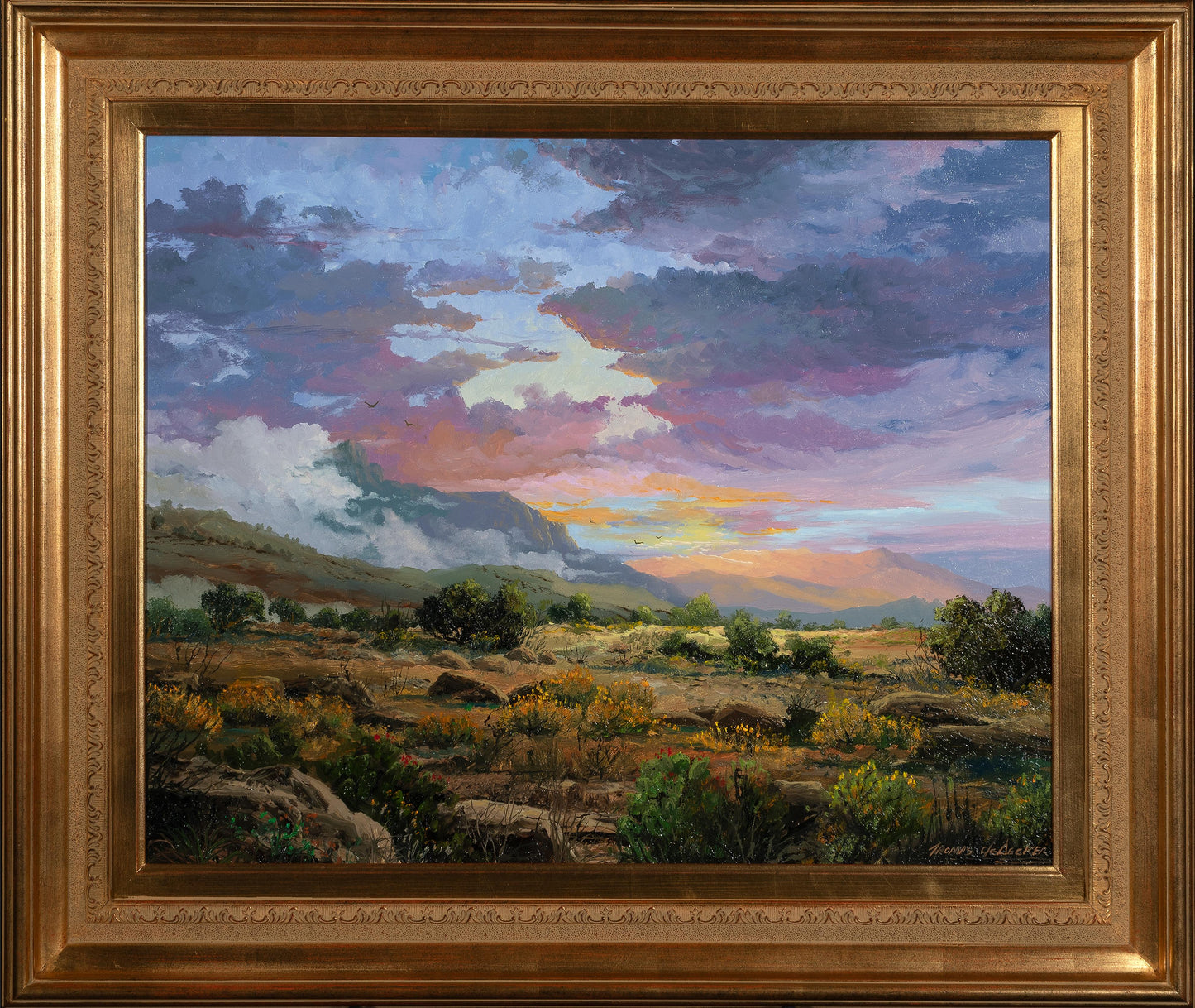Thomas DeDecker - New Mexico Landscape 2023 24" x 30"