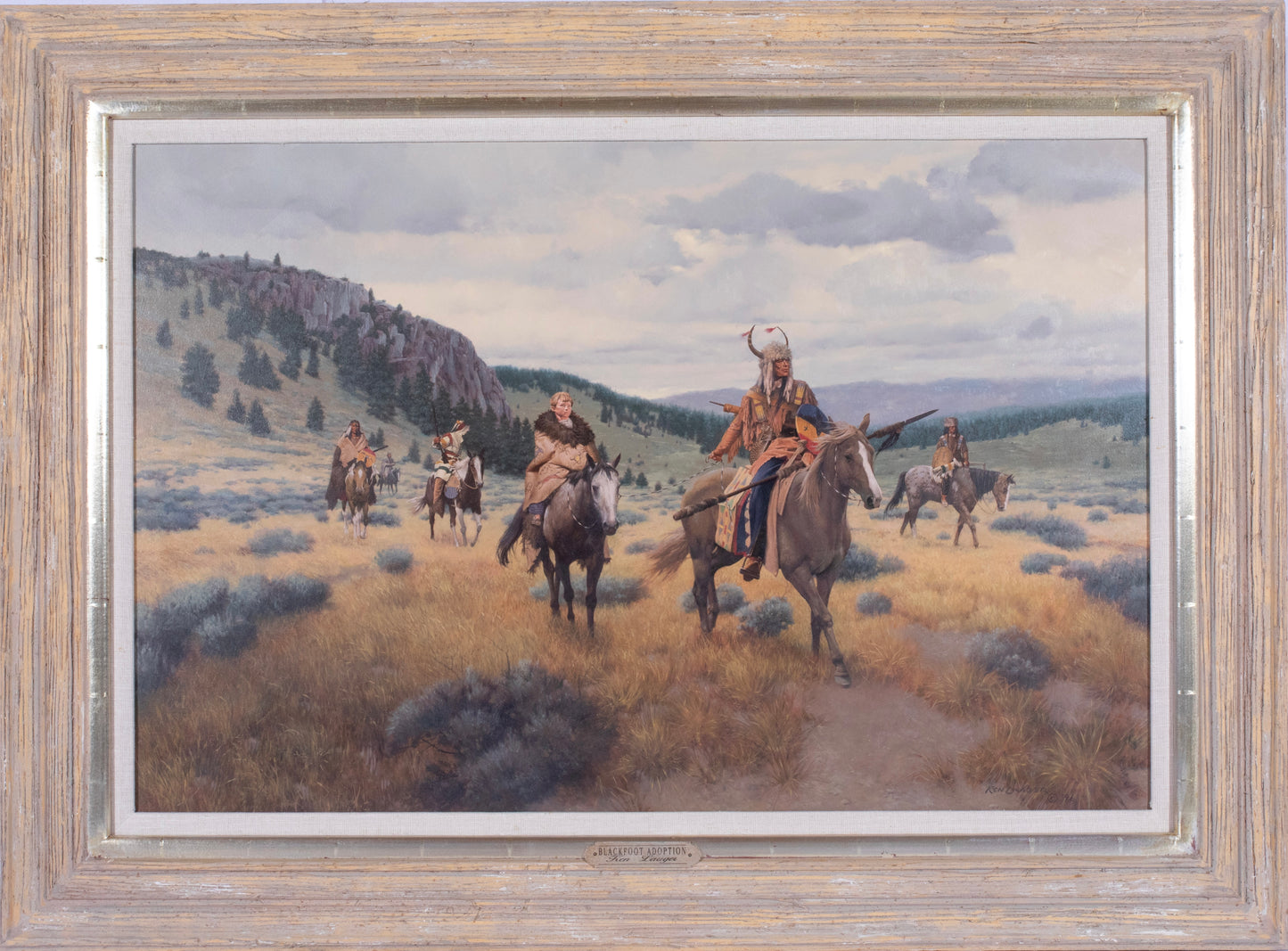 Ken Laager - Blackfoot Adoption 24" x 36"