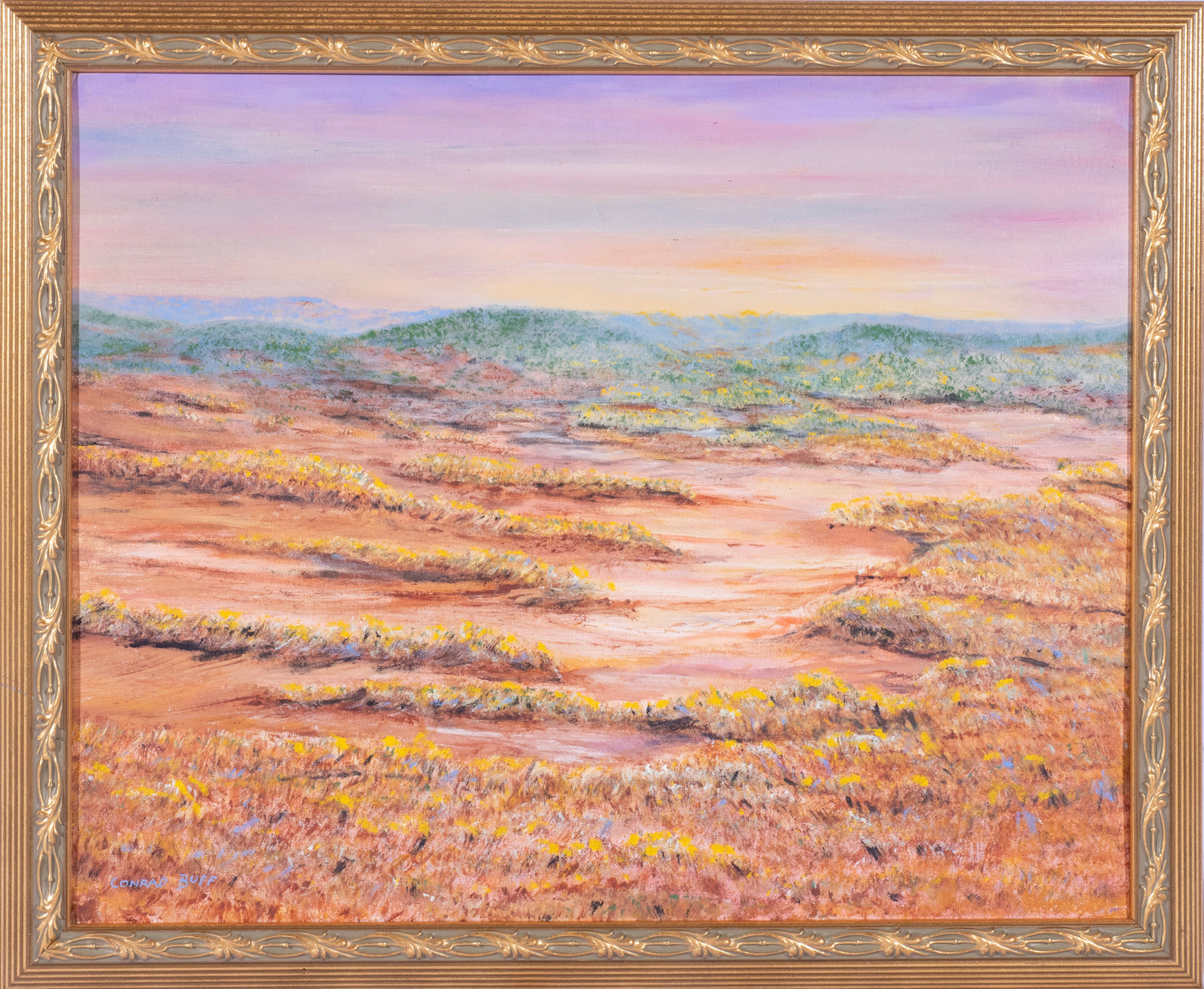 Conrad Buff - Desert Landscape 23.5” x 29.5”