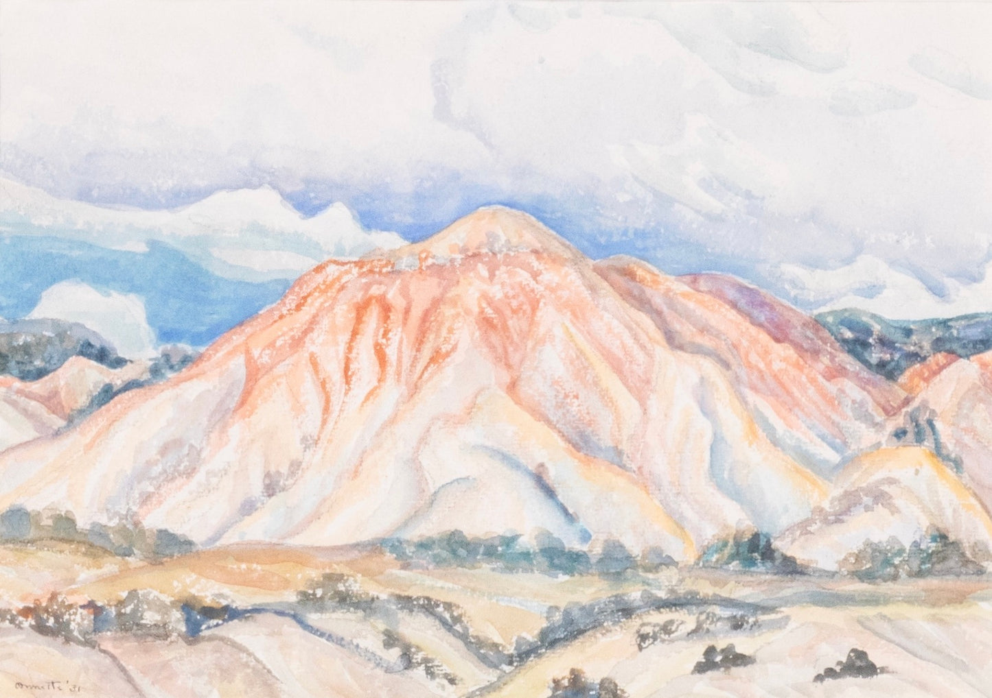 Ina Agnes Annett - Rock Candy Mountain Utah 9" x 13"