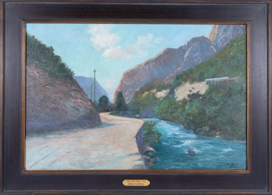Paul Fjellboe - Devil's Slide, Weber Canyon 23.5" x 25.5"
