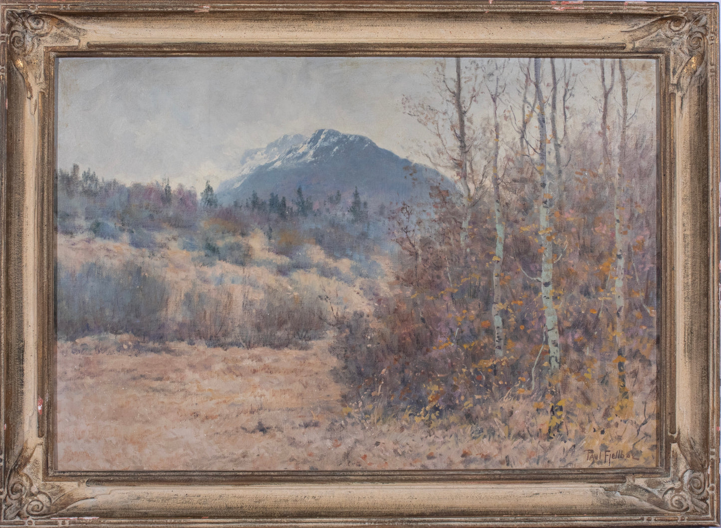 Paul Fjellboe - Western Mountain Landscape 21.5" x 31.5"