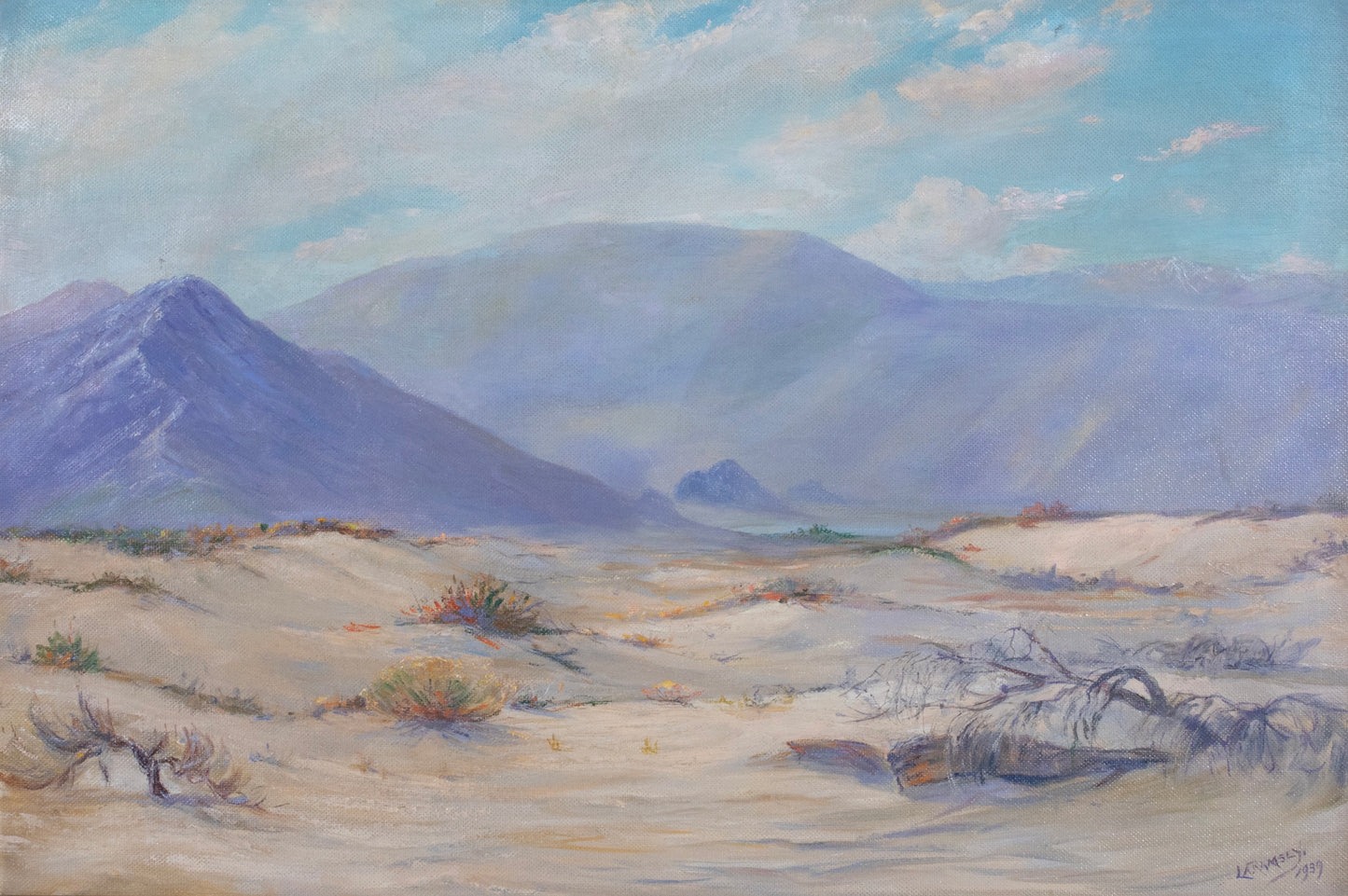 Lewis A. Ramsey - Desert Landscape 1939 24" x 36"
