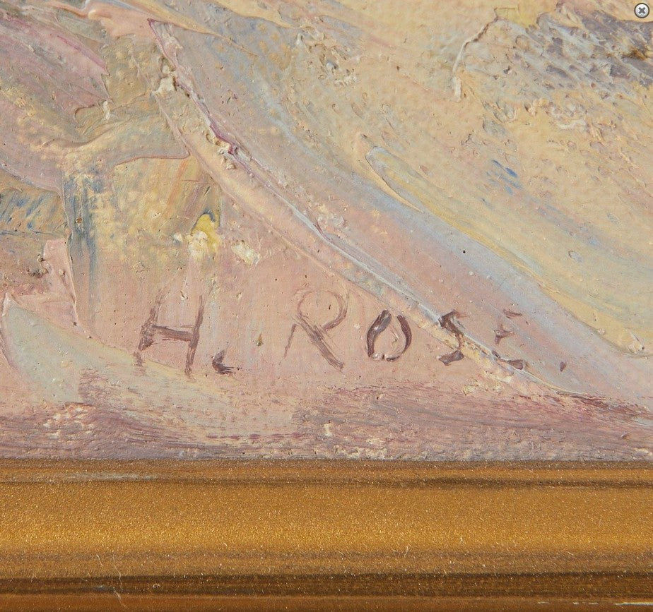 Herman Rose - Untitled (Landscape) 12” x 15.5"