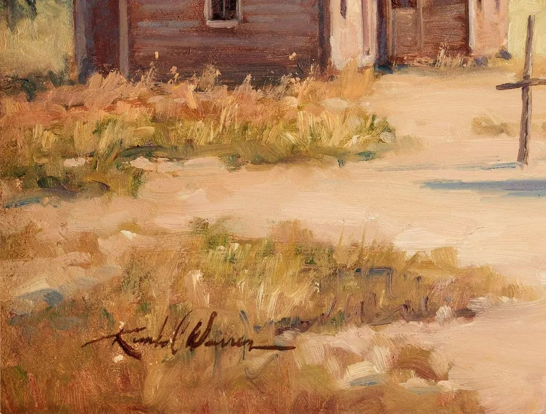 Kimbal Warren - Old Ranch Home 9" x 12"