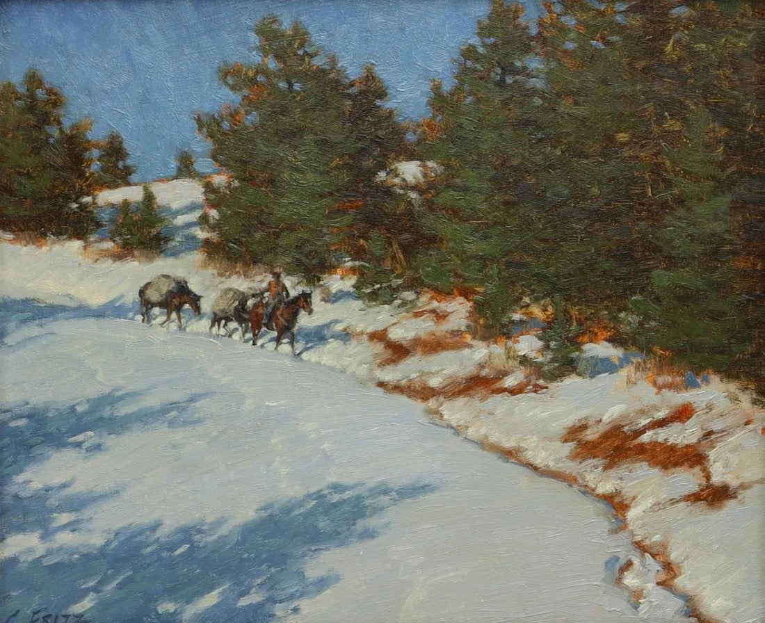 Charles Fritz - Out of Wilson Creek 10" x 12"