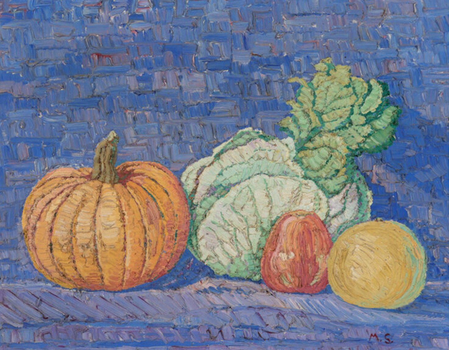 Margaret Sandzen - Bountiful Still Life 14" x 18"