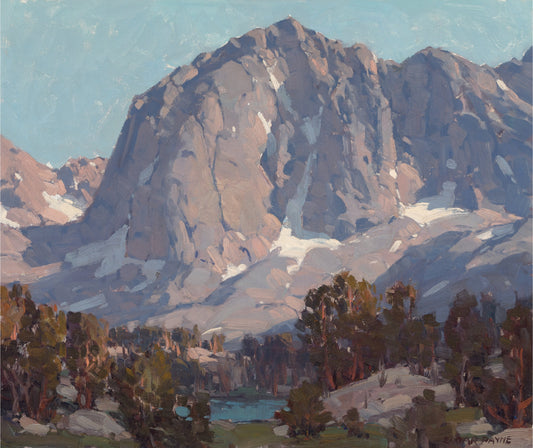 Edgar Alwin Payne - Third Lake, Temple Crag, Sierras, CA 25" x 30"