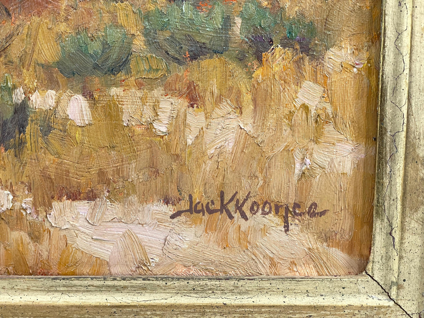 Jack Koonce - Southbound at Sunset 20" x 24"