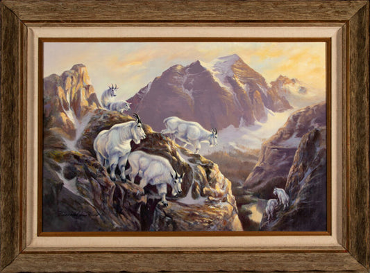 Douglas Van Howd - The Billy Goats 27” x 40"