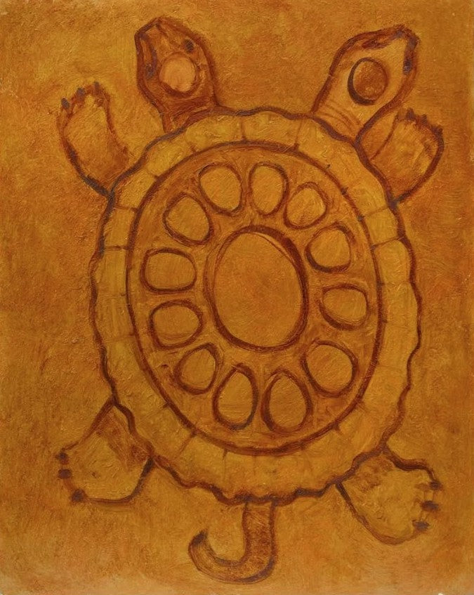 Paul Forster - Two-headed Turtle 30" x 24"