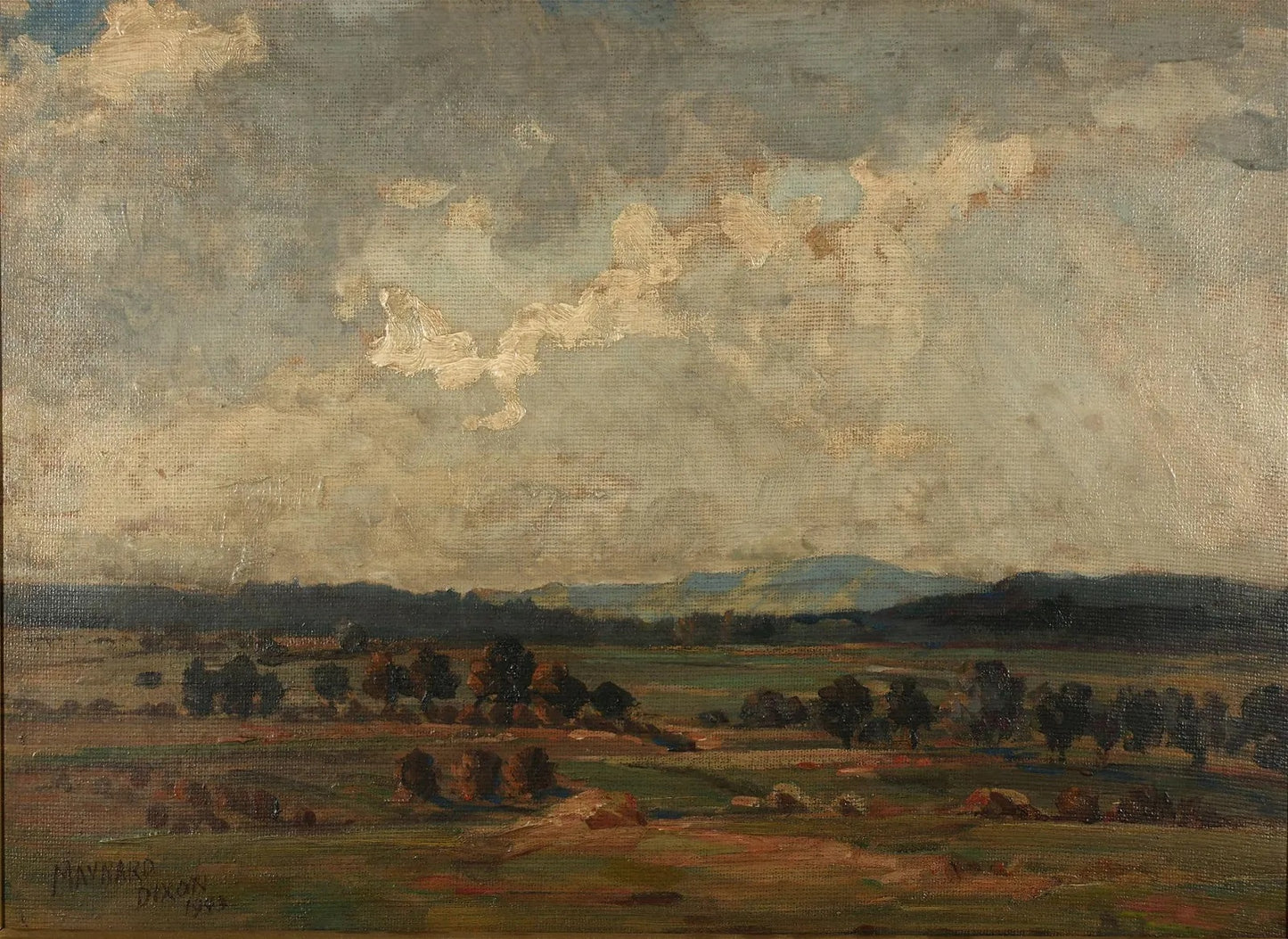 Maynard Dixon - Western Landscape 1943 14.25" x 19.25"