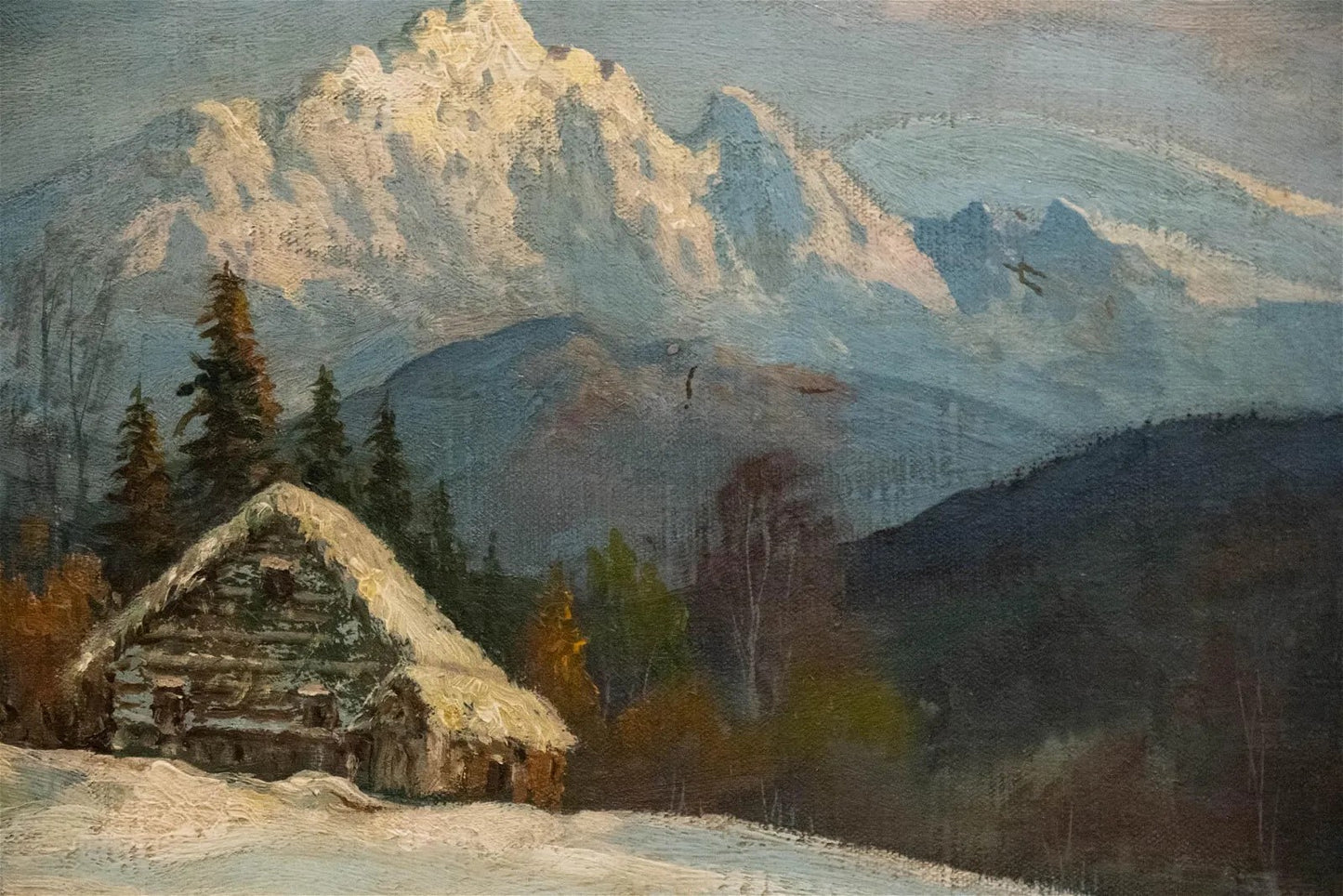 Sydney Mortimer Laurence - Winter's Silence, Alaska 20" x 23"