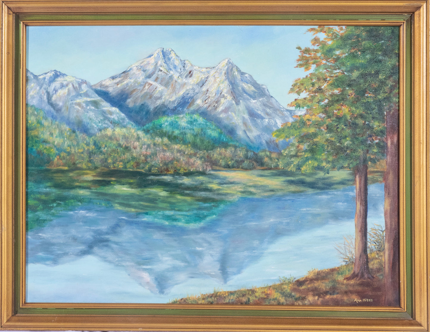 Ann Hites - Utah Mountain Lake 17.5" x 23.5"