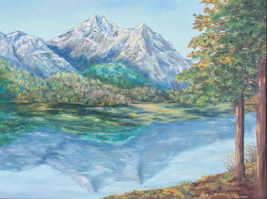 Ann Hites - Utah Mountain Lake 17.5" x 23.5"