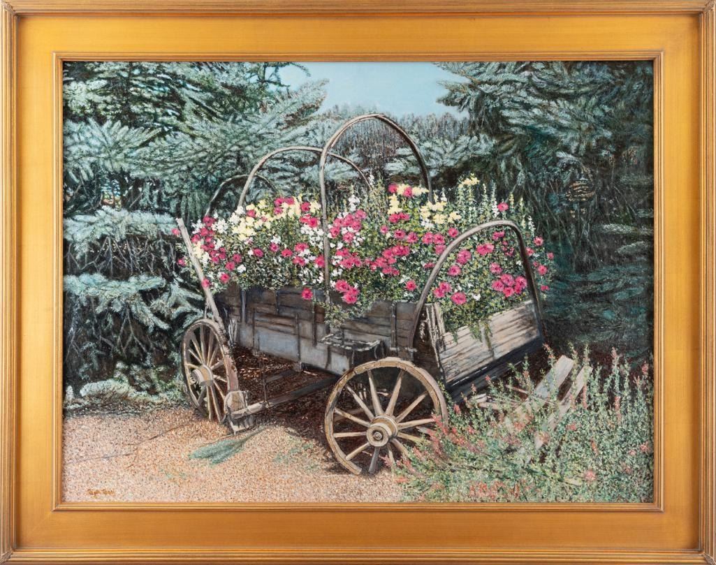 Roger Rossi - The Welcome Wagon 24” x 36”