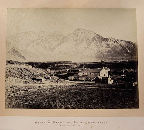 Hayden, FV - Sun Pictures of Rocky Mountain Scenery (Rare Utah Photos!) - 1870 First Edition