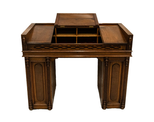 Original Manti Temple Registrar/Recommend Desk - 1888 Original Handmade
