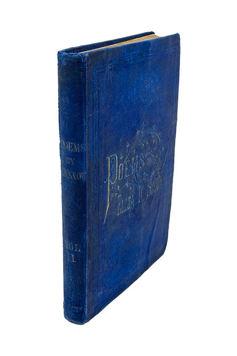Snow, Eliza R. - SIGNED! - Poems, Religious, Historical, and Political Vol. 1 - 1856 First Edition